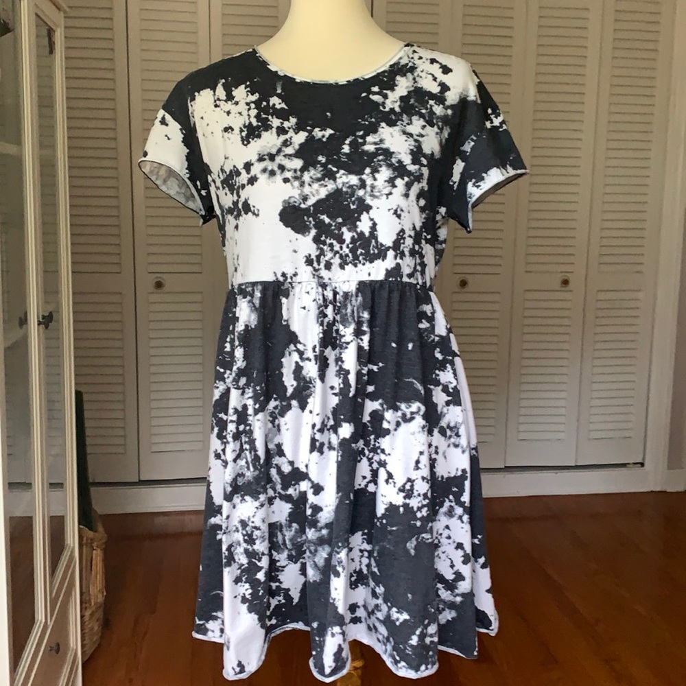 Abound Tie Dye Babydoll Style Dress